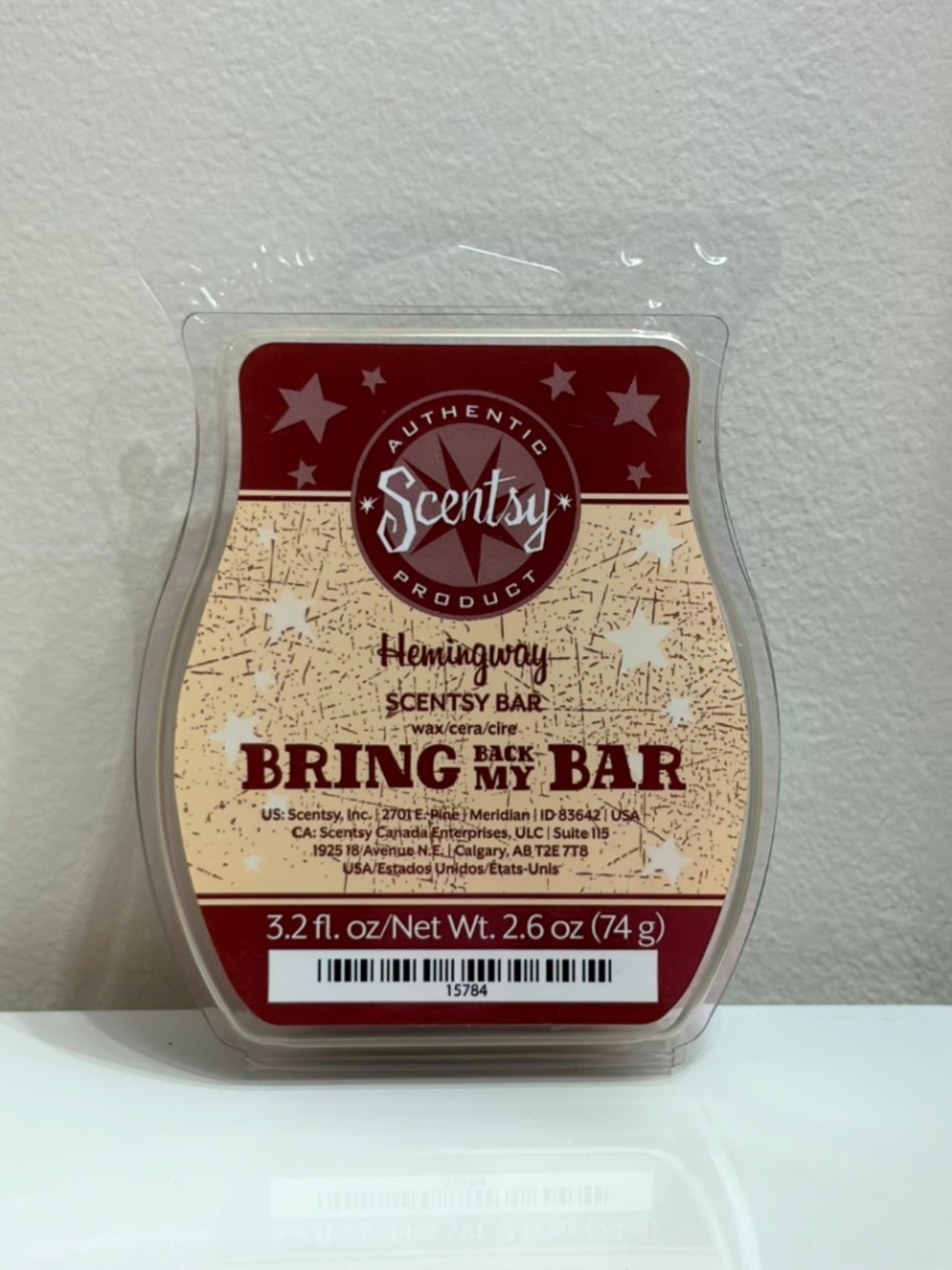 Scentsy Hemingway Wax Bar